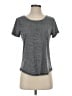 90 Degree by Reflex Tweed Gray Active T-Shirt Size S - photo 1