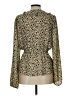 Max Studio 100% Polyester Gold Long Sleeve Blouse Size L - photo 2