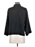 Natori 100% Polyester Solid Black 3/4 Sleeve Blouse Size S - photo 2