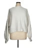Express 100% Nylon Solid Ivory Turtleneck Sweater Size XL - photo 1