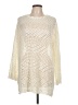 Anrabess 100% Acrylic Ivory Pullover Sweater Size L - photo 1