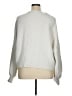 Express 100% Nylon Solid Ivory Turtleneck Sweater Size XL - photo 2