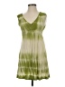 Mudd 100% Rayon Tie-dye Green Cocktail Dress Size S - photo 1
