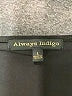 Always Indigo Black Short Sleeve Top Size L - photo 7