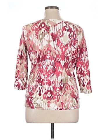 Karen Scott 3/4 Sleeve Blouse (view 2)