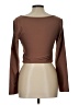 Unbranded Brown Long Sleeve Top Size L - photo 2