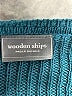 Wooden Ships Teal Pullover Sweater Size XL - photo 7