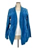 Easy Essentials 100% Polyester Blue Cardigan Size 2X - photo 1