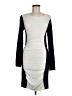 Express Color Block Black Gray Cocktail Dress Size M - photo 1