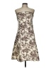 B. Smart Print Brown Cocktail Dress Size 11 - 12 - photo 1