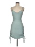 Assorted Brands Solid Teal Cocktail Dress Size M - photo 1