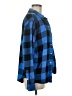 Levi's Plaid Blue Long Sleeve Button-Down Shirt Size M - photo 4