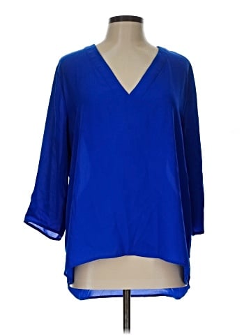 Express Outlet 3/4 Sleeve Blouse (view 1)
