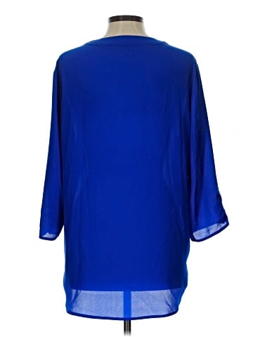 Express Outlet 3/4 Sleeve Blouse (view 2)