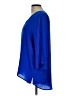 Express Outlet Blue 3/4 Sleeve Blouse Size L - photo 5