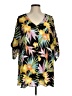 Hurley Black Short Sleeve Blouse Size M - photo 1