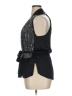 L'Agence Black Sleeveless Blouse Size XL (4) - photo 5