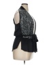 L'Agence Black Sleeveless Blouse Size XL (4) - photo 4
