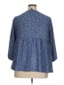 Lane Bryant Blue 3/4 Sleeve Blouse Size 14 - 16 Plus - photo 2