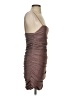 Shein 100% Polyester Metallic Brown Cocktail Dress Size 4 - photo 4