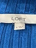 Ann Taylor LOFT Stripes Blue Turtleneck Sweater Size M - photo 7