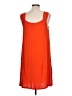 Apt. 9 Orange Casual Dress Size L - photo 2