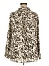 Maurices Animal Print Ivory Long Sleeve Blouse Size 20 (2) - photo 2