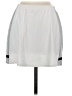 Tail 100% Nylon Solid White Casual Skirt Size S - photo 2