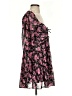 Francesca's 100% Polyester Floral Black Casual Dress Size S - photo 4