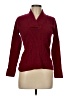 Jeanne Pierre 100% Cotton Burgundy Pullover Sweater Size M - photo 1