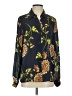 CAbi 100% Polyester Floral Black Long Sleeve Blouse Size S - photo 1