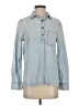 Lola River Blue Long Sleeve Polo Size XS - photo 1