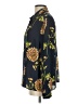 CAbi 100% Polyester Floral Black Long Sleeve Blouse Size S - photo 5
