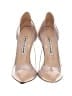 Manolo Blahnik Tan Pink Heels Size EU 38 - photo 2