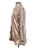 Mystree Metallic Brown Long Sleeve Blouse Size S - photo 5