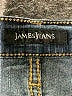 James Jeans Argyle Blue Jeans Size 28 waist - photo 7