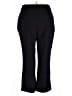 Dex Solid Black Dress Pants Size 2X - photo 2