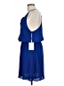 Charles Henry 100% Polyester Solid Blue Casual Dress Size L - photo 5