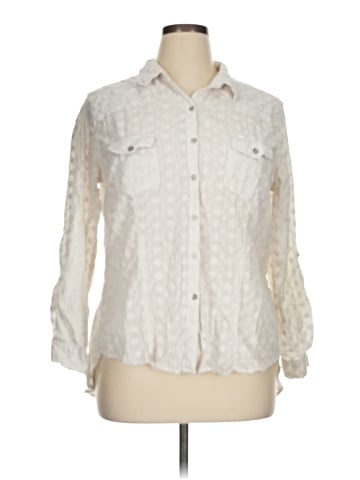 Back In The Saddle Long Sleeve Blouse (view 1)