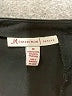 JM Collection Solid Black Casual Skirt Size 14 (petite) - photo 4