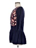 Floreat 100% Rayon Blue Casual Dress Size 0 - photo 5