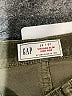 Gap Chevron-herringbone Green Jeans Size 28 waist - photo 7