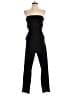 Kensie Solid Black Jumpsuit Size XS - photo 1