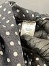 Adrienne Vittadini Polka Dots Black 3/4 Sleeve Blouse Size L - photo 8