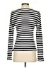 Nation Ltd. By Jen Menchaca 100% Cotton Stripes White Blue Pullover Sweater Size S - photo 2