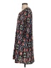 Espresso 100% Polyester Print Black Casual Dress Size S - photo 5