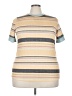 Unbranded Stripes Gold Short Sleeve Turtleneck Size 4X (estimated) - photo 1