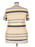 Unbranded Stripes Gold Short Sleeve Turtleneck Size 4X (estimated) - photo 2
