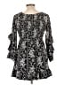 Assorted Brands 100% Rayon Paisley Black Cocktail Dress Size L - photo 2