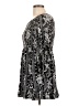 Assorted Brands 100% Rayon Paisley Black Cocktail Dress Size L - photo 5